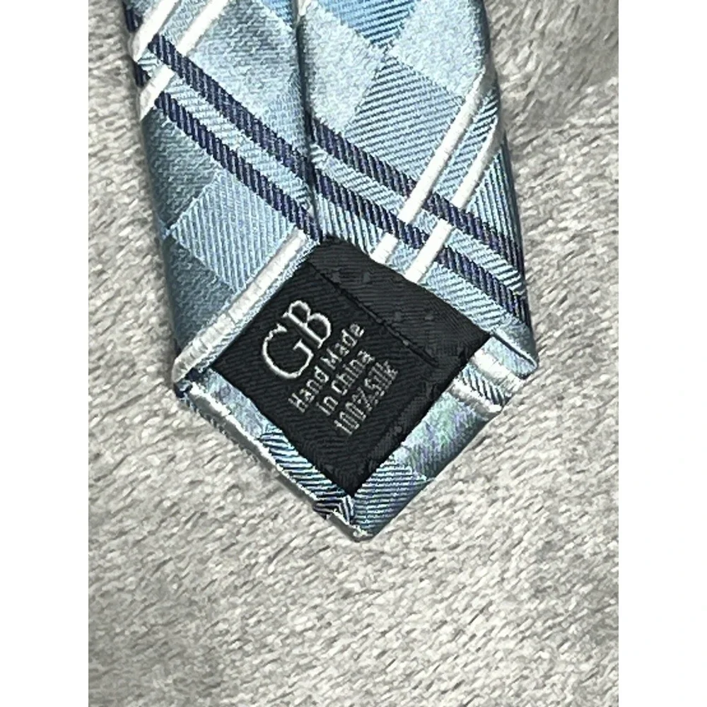 Lot Of 5 Men's Ties Silk Geoffrey Beene Crazy Horse‎ Kenneth Cole Saxony 28 & 29